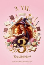 Tatlı Cadının Kitaplığı 3 Yaşında