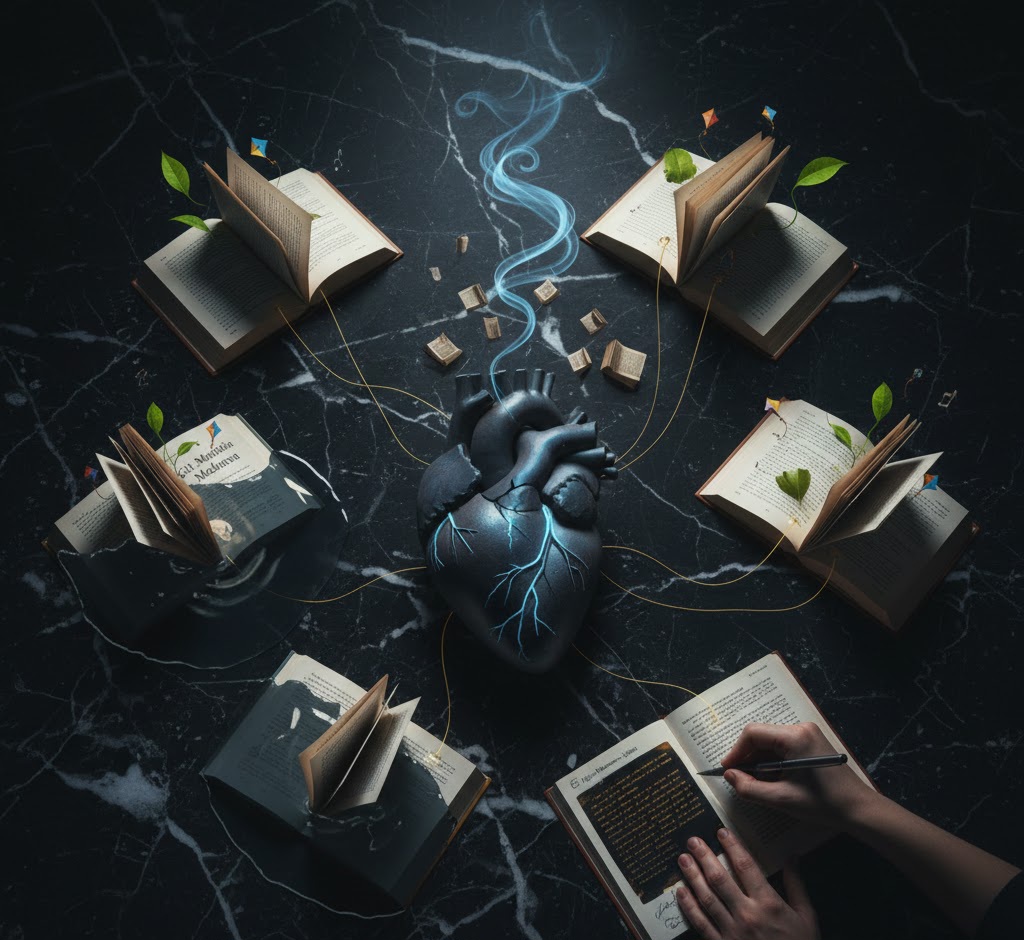 Melankolik Ruh Halinde Kitaplarla Dibe Vurmak da Var Çıkmak da